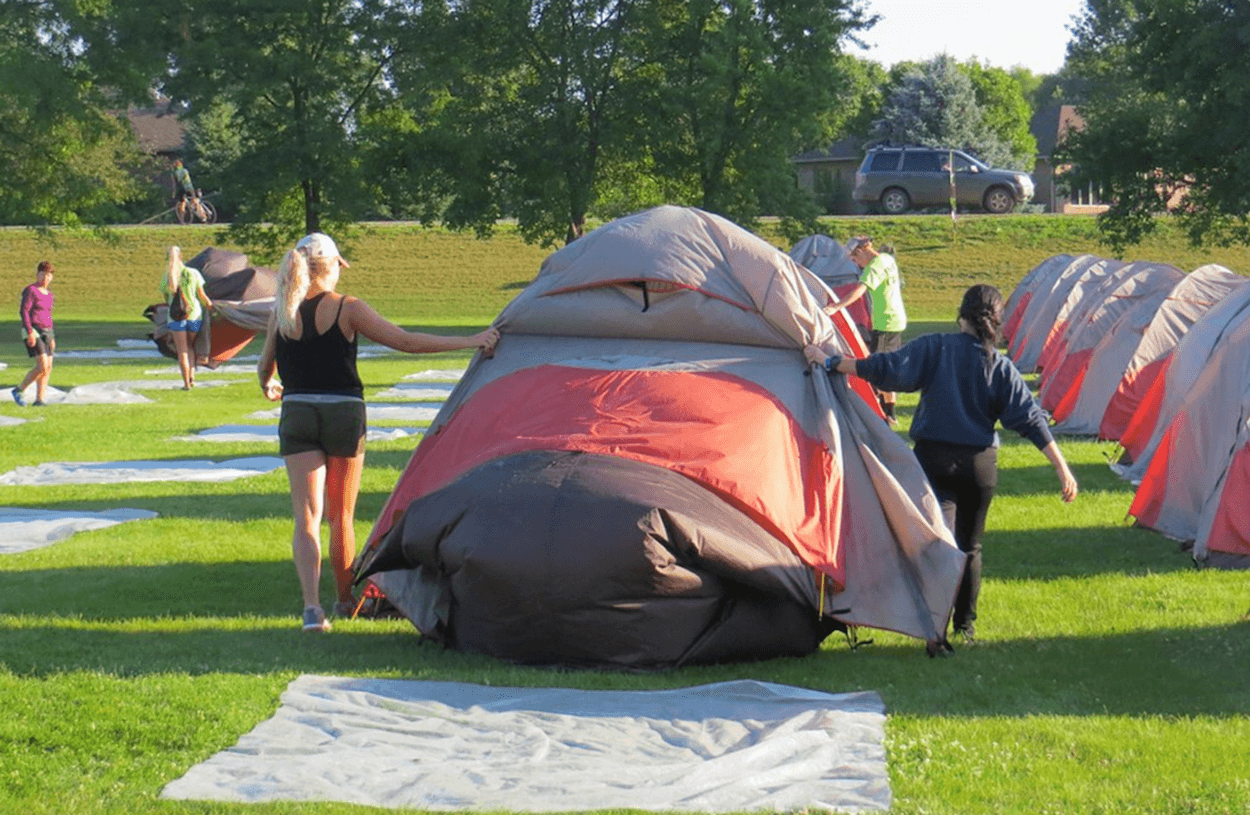 Tent Setup Service